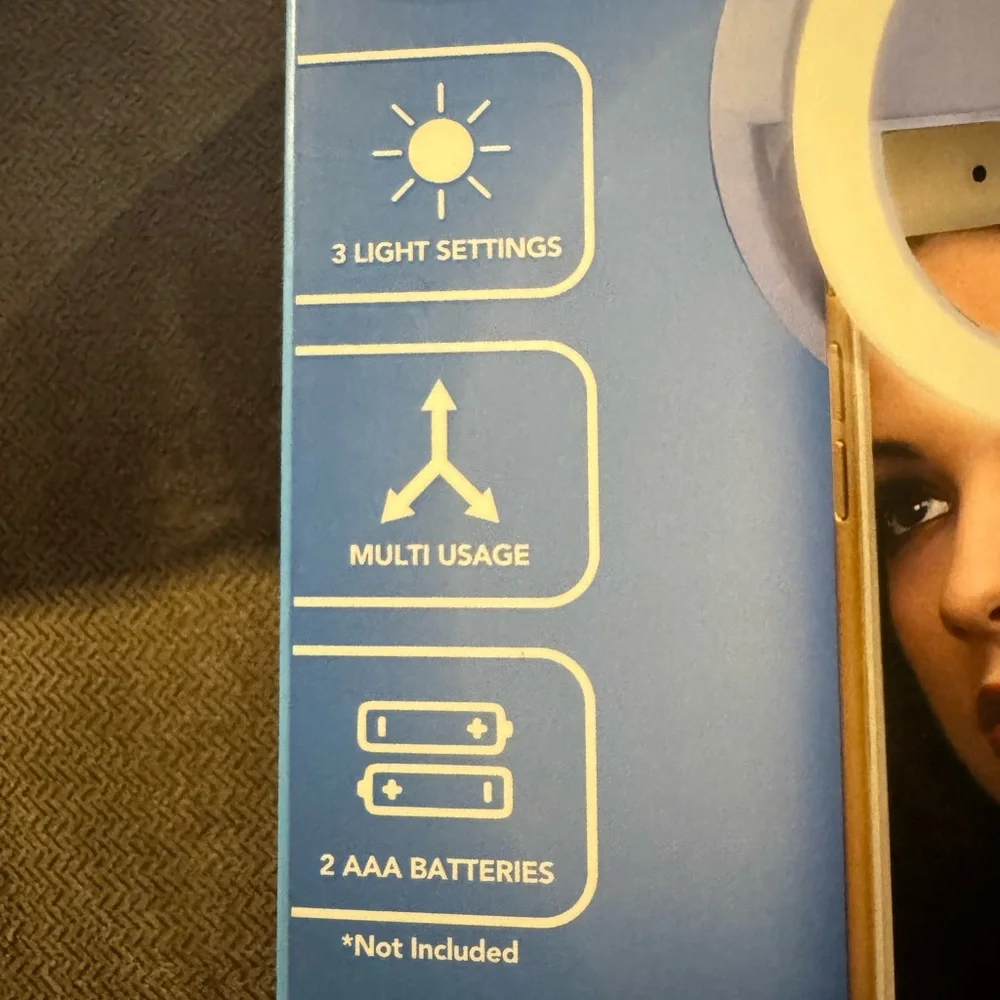 COPY - CoreAudio Clip On Selfie Light